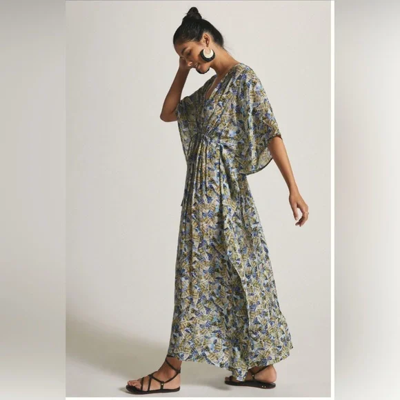 Anthropologie Rujuta Sheth Kaftan Dress - One Size - Picture 2 of 9
